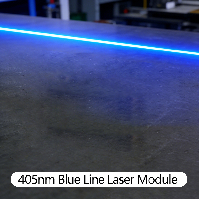 Industrial Laser Line Generator - Módulo de diodo láser enfocable D12X45mm