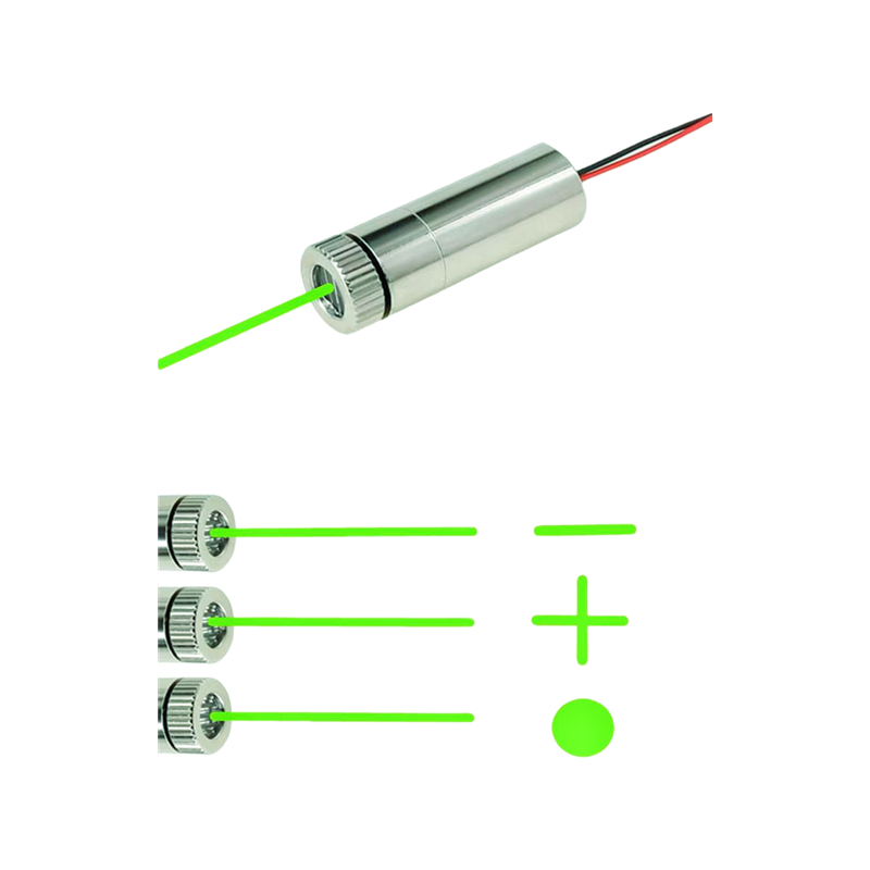 Industrial Laser Line Generator - Módulo Láser de Línea Cruzada Verde
