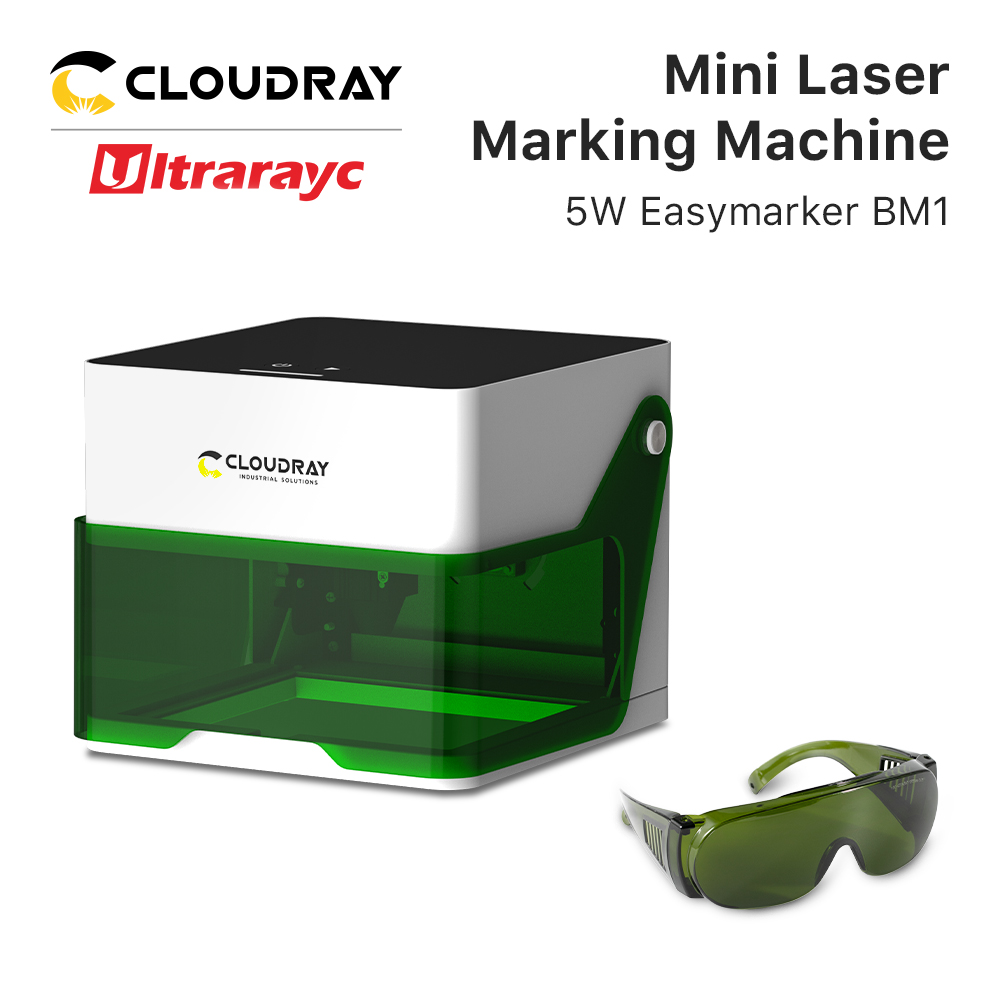 Industrial Laser Equipment - Cloudray-Mini grabador láser CNC de 5000mw,