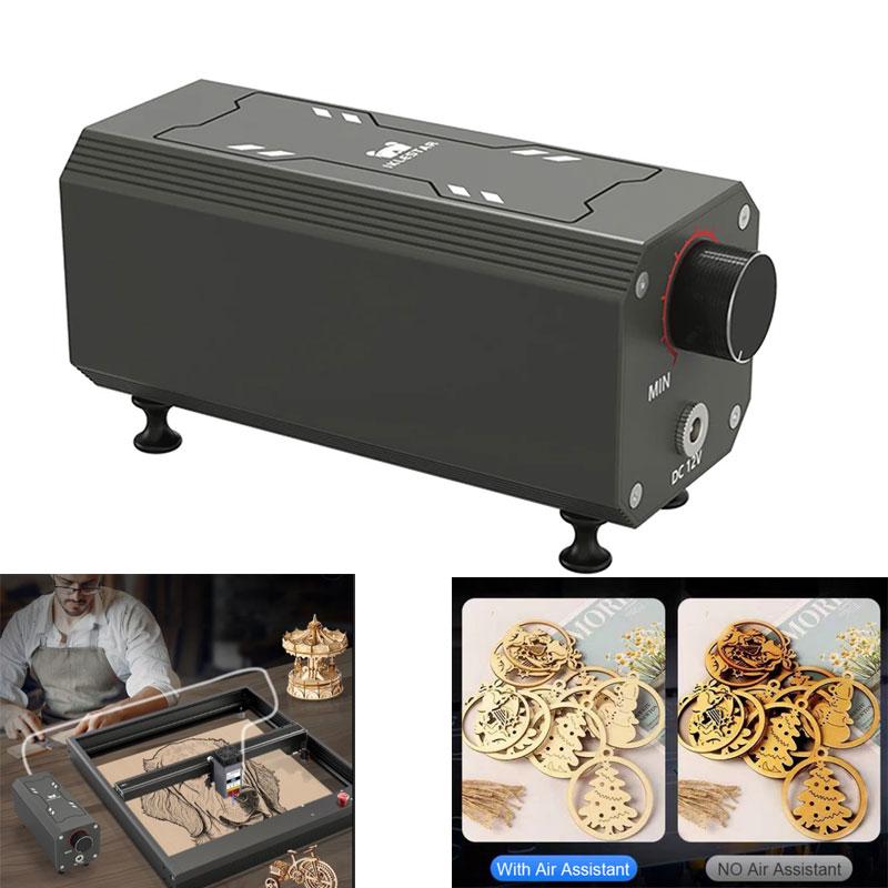 Industrial Laser Etching Machine - Compresor de Aire Asistido por Láser,