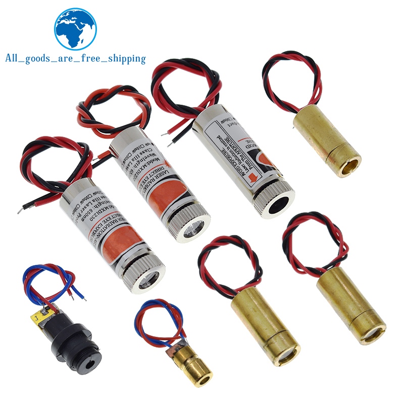 Laser Focus Lens - 1/3 Uds 650nm 5mW 6MM 9MM
