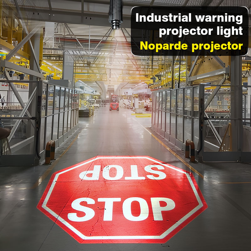 Industrial Laser Line Projector - Noparde-proyector Gobo de señal de parada