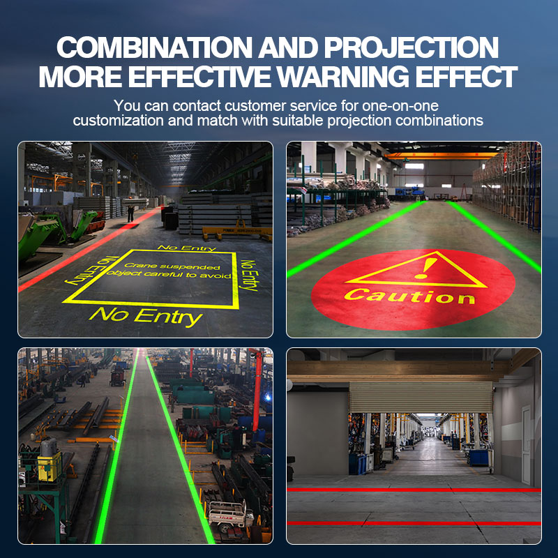 Industrial Laser Line Projector - Proyector de Línea de Seguridad Láser