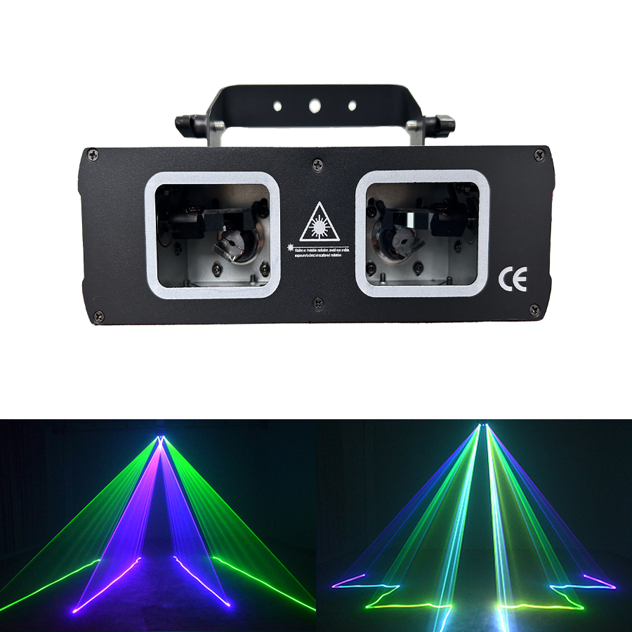 Laser Focus Lens - Luz Láser de Discoteca, Lente Dual