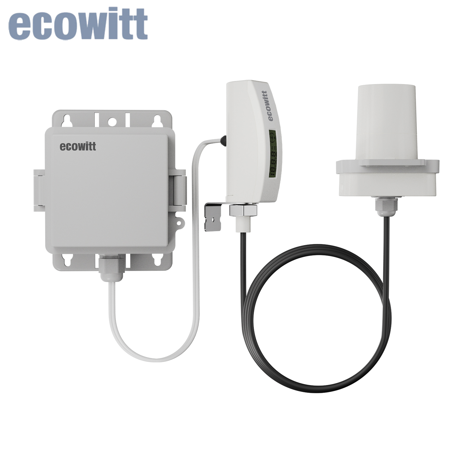 Industrial Laser Alignment Tool - Sensor de distancia láser Ecowitt LDS01,