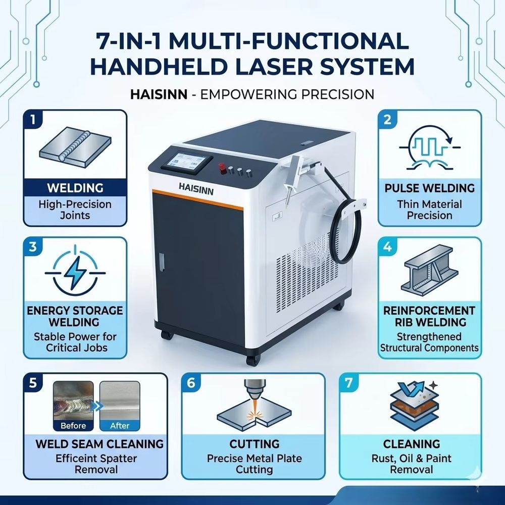Máquina de Soldadura Láser de  - Industrial Laser Welding Machine Hand Held reseña y precio
