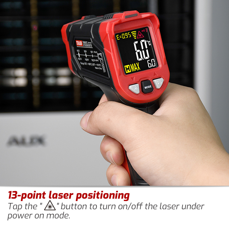 Termómetro Infrarrojo TA601A T - Industrial Laser Thermometer Gun reseña y precio