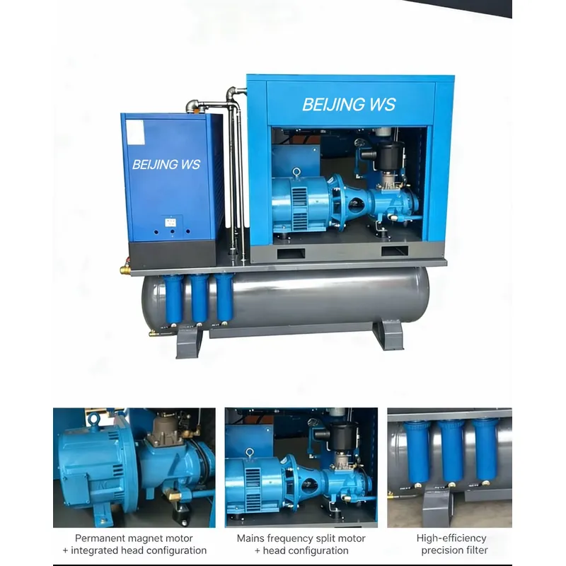 Compresor de aire de tornillo  - Industrial Laser Repair reseña y precio