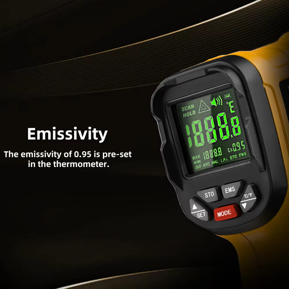 Termómetro infrarrojo BSIDE H2 - Industrial Laser Temperature Sensor reseña y precio