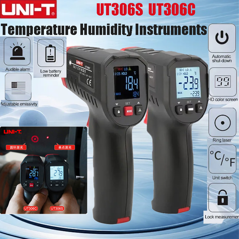 Termómetro Digital UNI-T UT306 - Industrial Laser Temperature Sensor reseña y precio