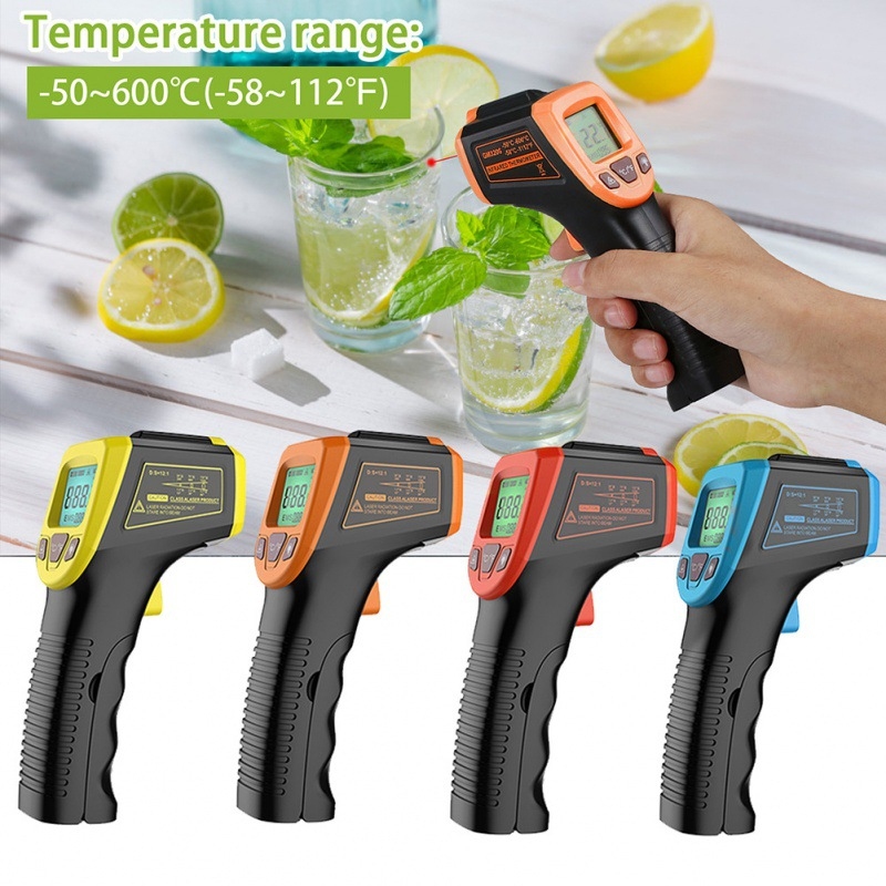 Termómetro Infrarrojo Industri - Industrial Laser Thermometer Gun reseña y precio
