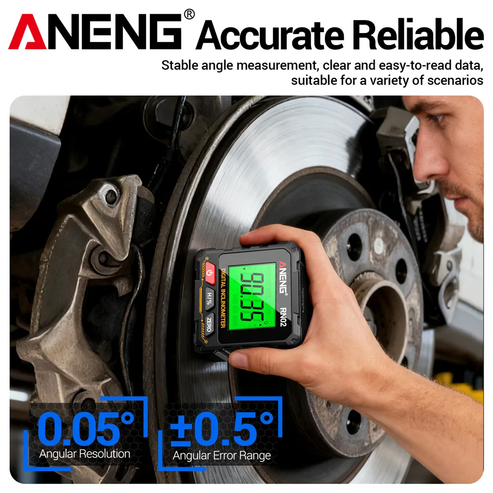 Buscador de ángulo Digital mag - Industrial Laser Alignment Tool reseña y precio
