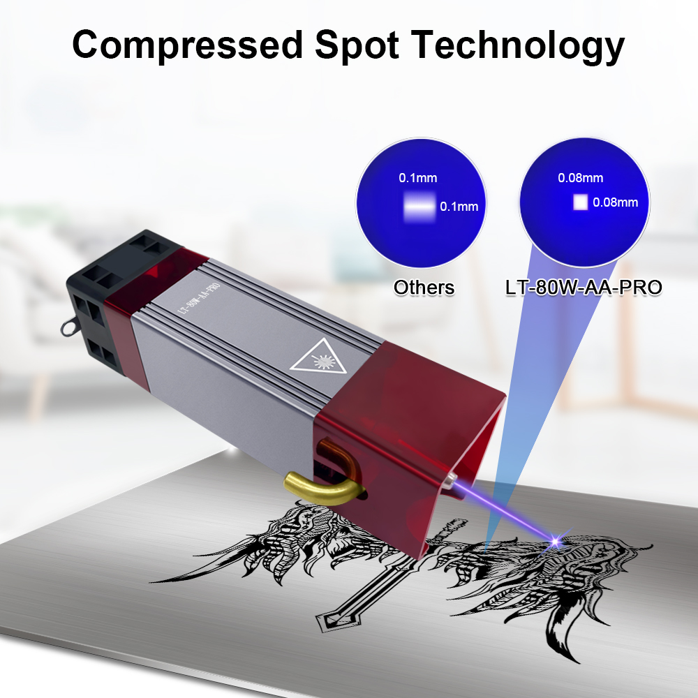 Árbol láser 5W 10W Módulo láse - Metal Laser Cutter Head reseña y precio