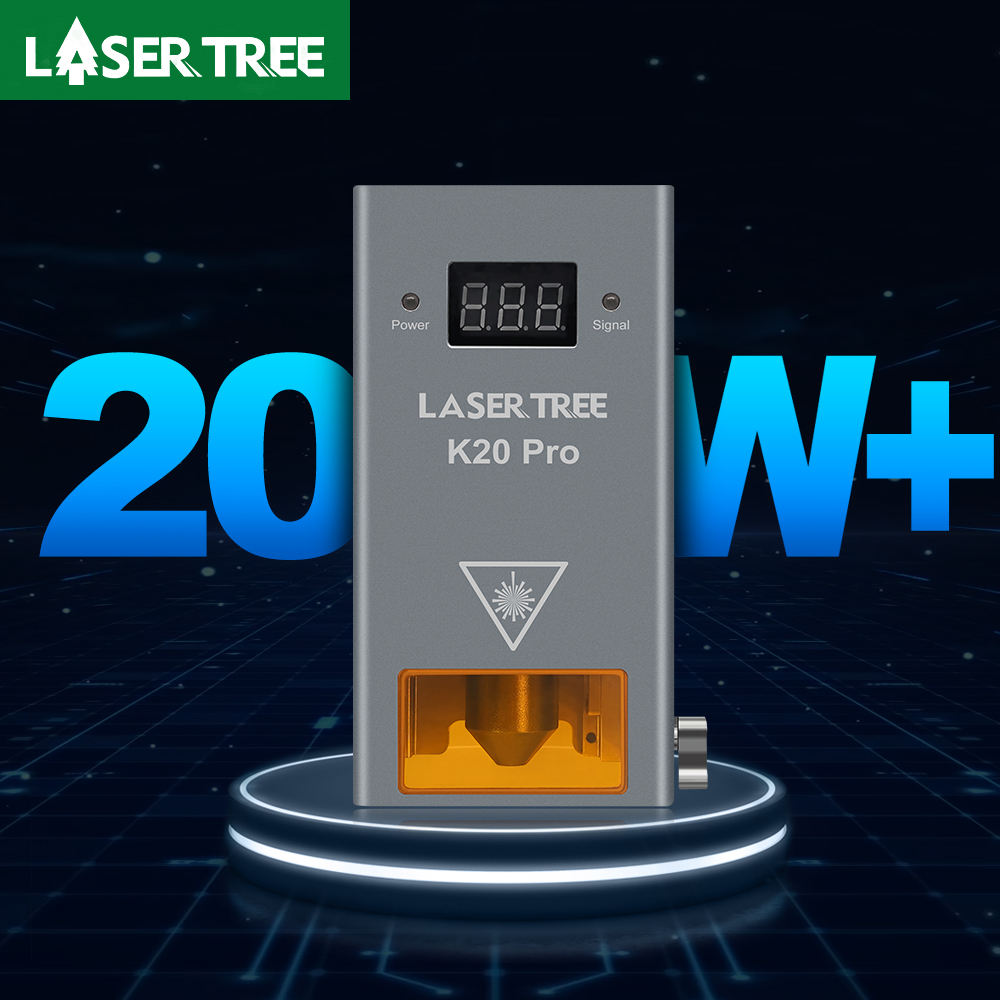 Árbol láser K20 20W cabezal lá - Metal Laser Cutter Head reseña y precio