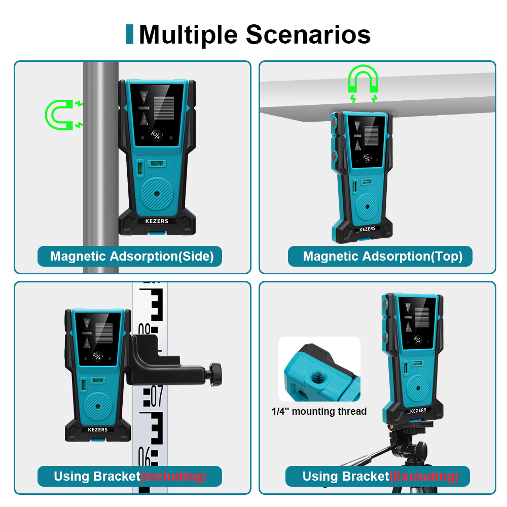 KEZERS Detector receptor de ni - Industrial Laser Alignment Tool reseña y precio