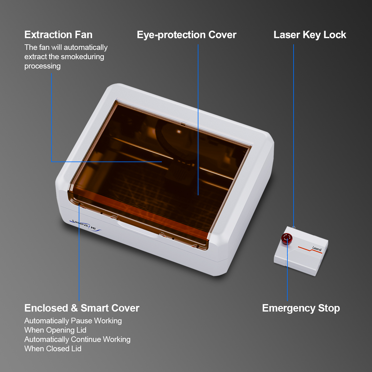 Máquina de Corte Láser de Escr - Industrial Laser Etching Machine reseña y precio
