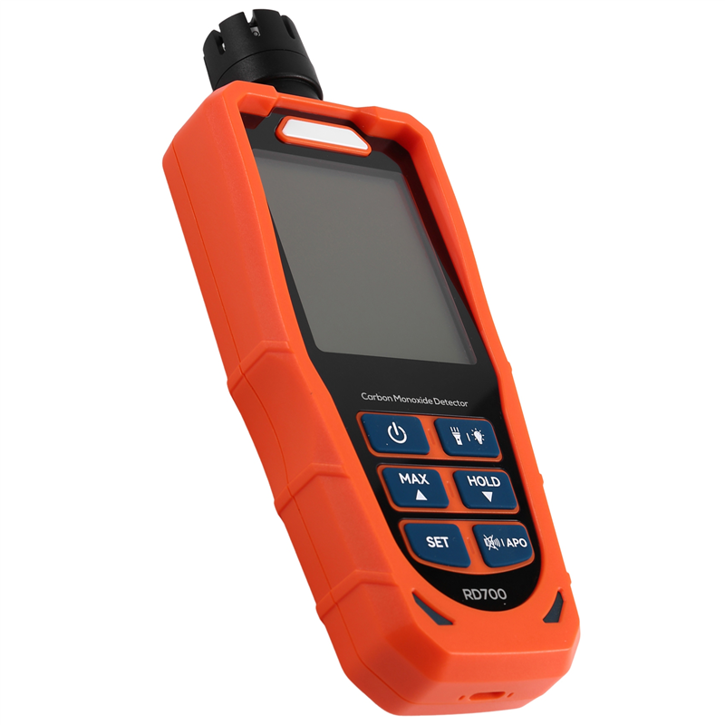 Medidor de CO RD700, alarma au - Industrial Visual reseña y precio