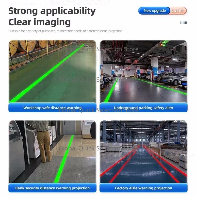 Proyector de Línea de Segurida - Industrial Laser Line Projector reseña y precio