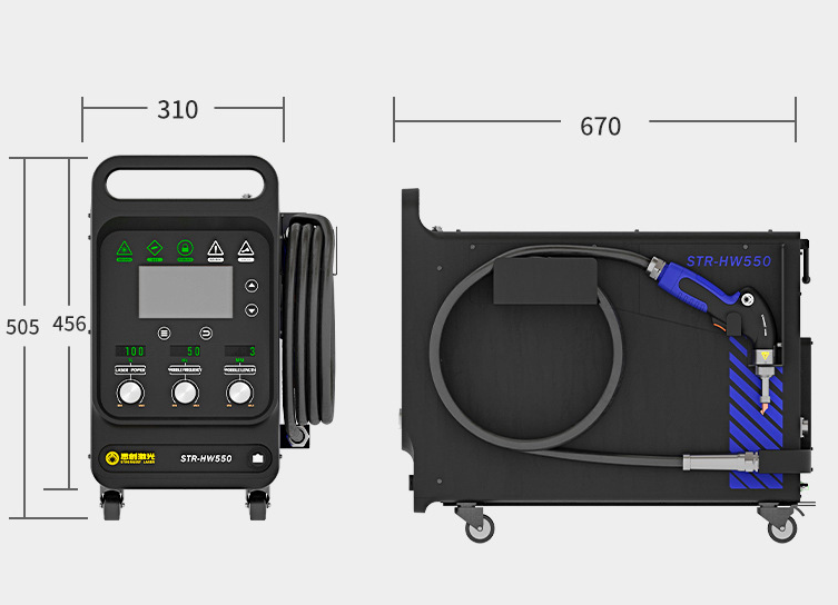 Soldador láser portátil Indust - Industrial Laser Welding Machine Hand Held reseña y precio