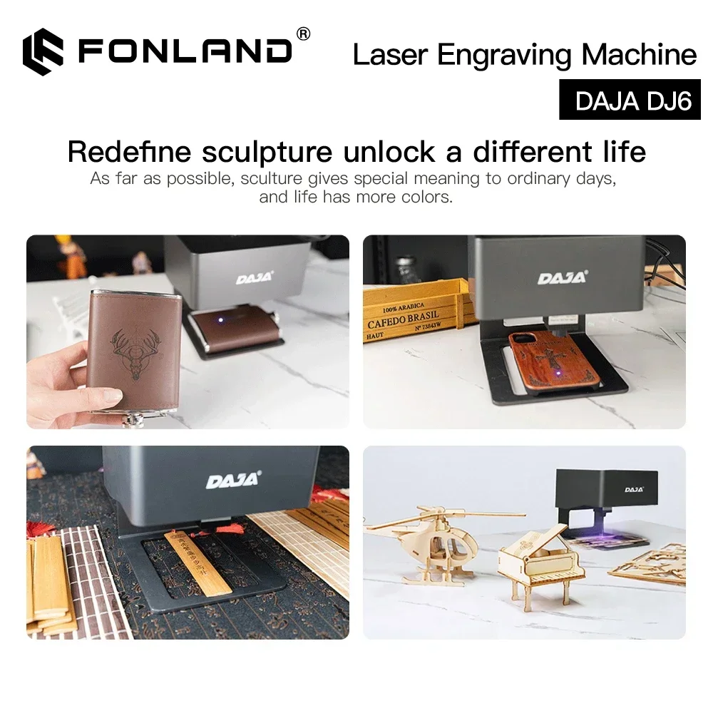 Grabador láser DAJA CNC DIY DJ - Industrial Laser Equipment reseña y precio