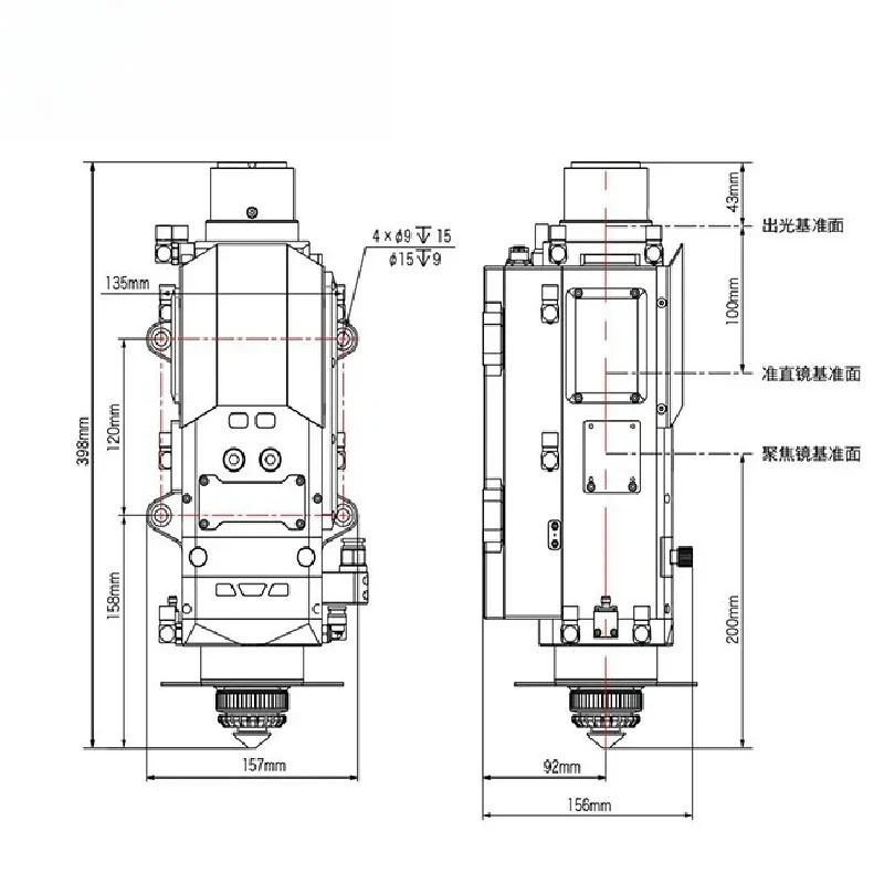 Cabezal de corte láser de fibr - Metal Laser Cutter Head reseña y precio