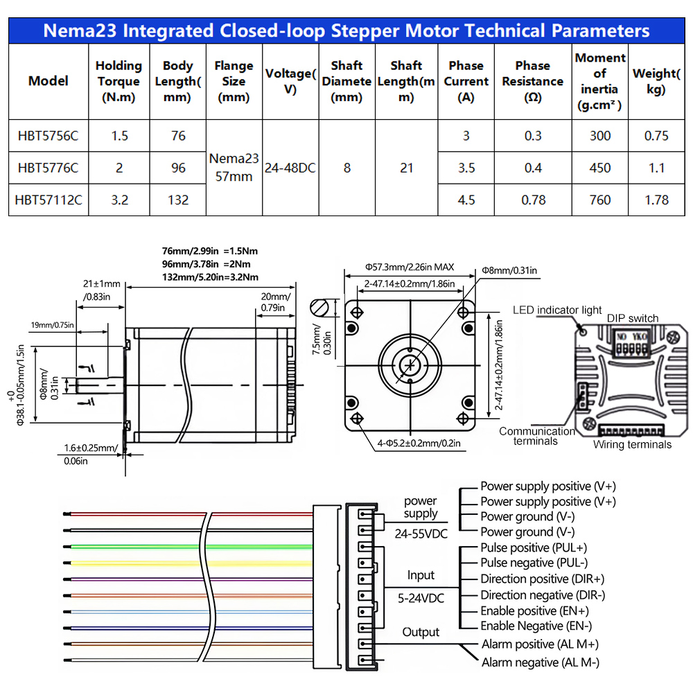 Motor paso a paso Nema23 de bu - Stepper Driver Cnc reseña y precio