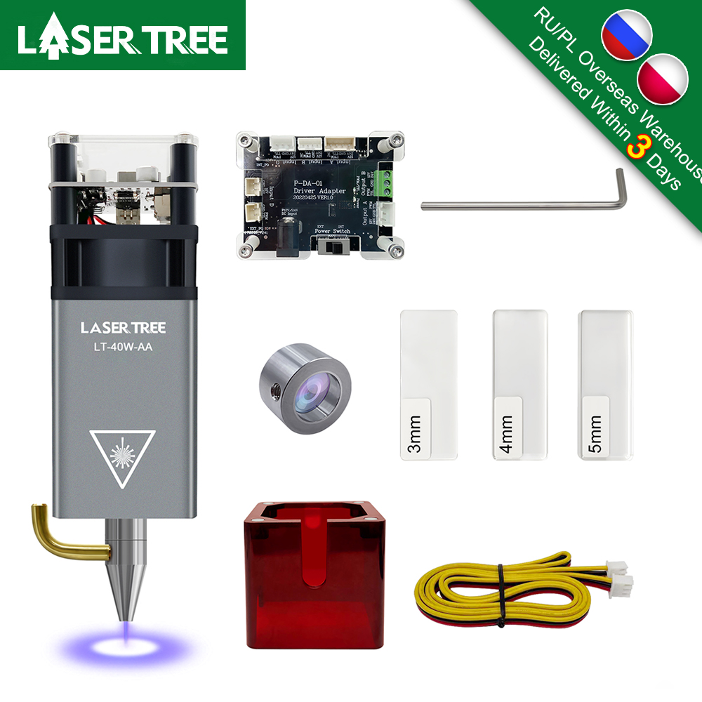 Árbol láser 20W 10W 5W cabezal - Metal Laser Cutter Head reseña y precio