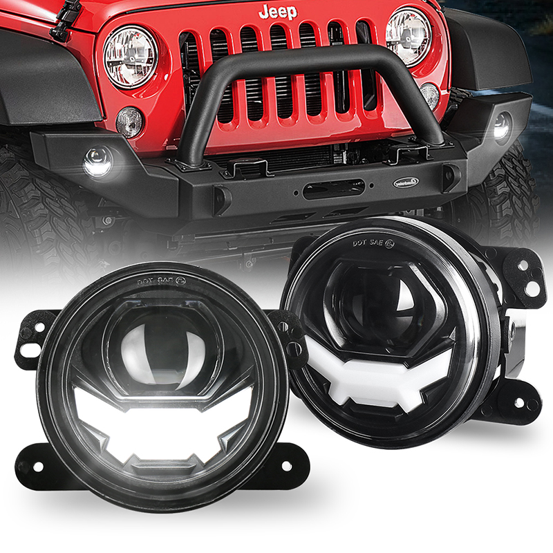 Luces antiniebla LED de 4 pulg - Laser Focus Lens reseña y precio