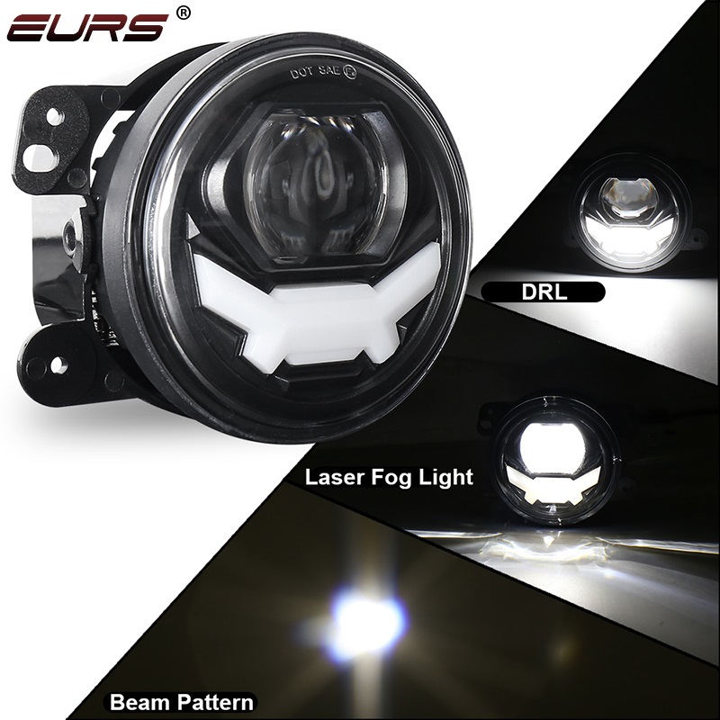Luces antiniebla LED de 4 pulg - Laser Focus Lens reseña y precio
