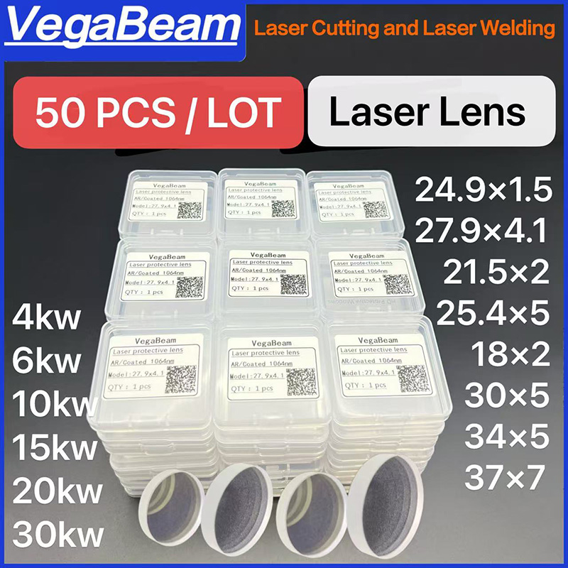 50 Lentes Protectoras Láser de - Metal Laser Cutter Head reseña y precio