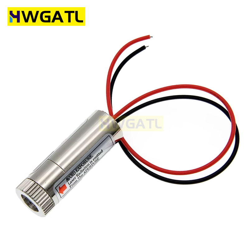 650nm 5mW punto rojo/línea/mód - Laser Focus Lens reseña y precio