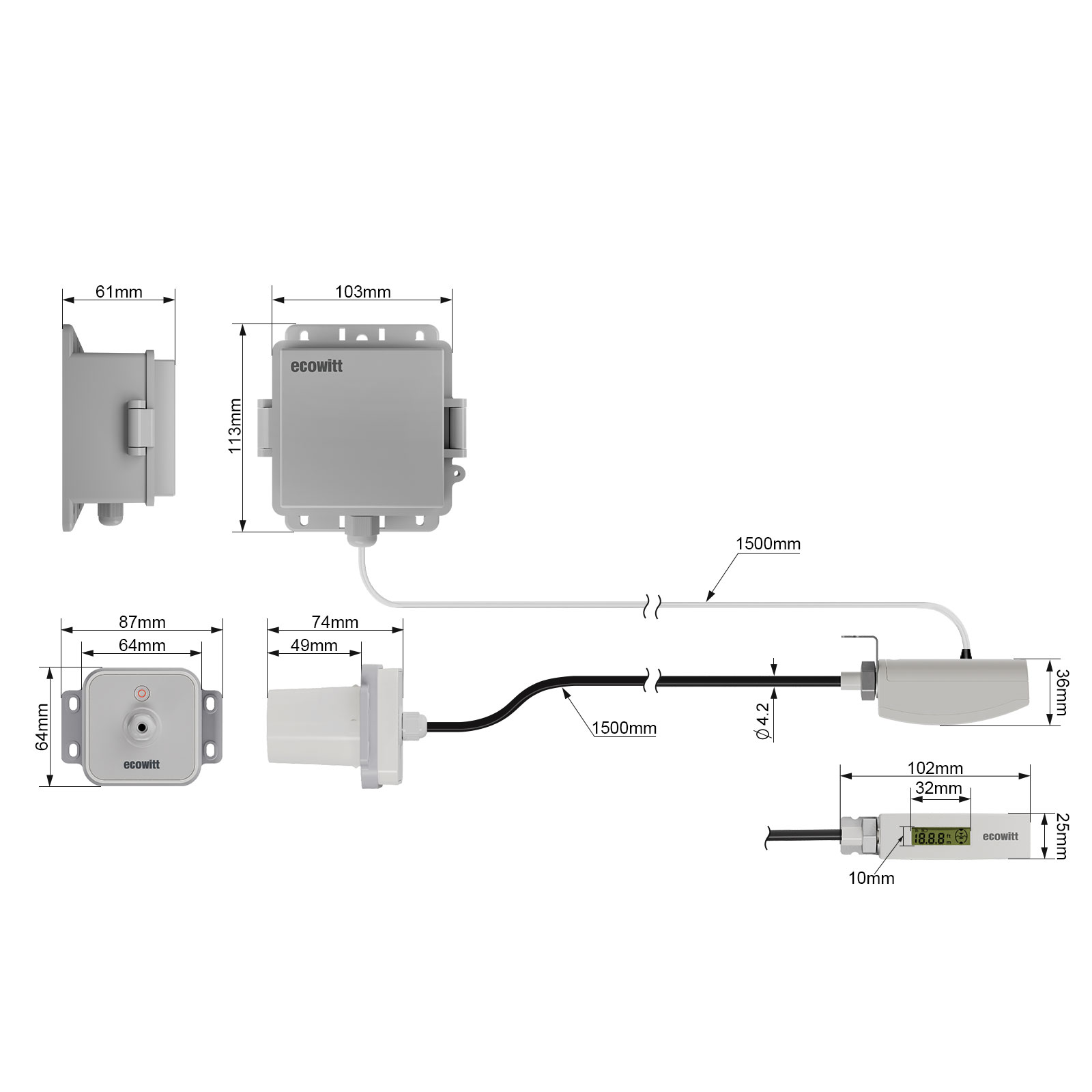 Sensor de distancia láser Ecow - Industrial Laser Alignment Tool reseña y precio