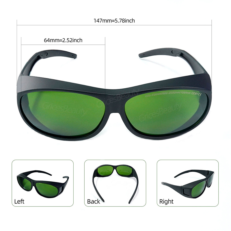 Gafas protectoras ligeras, gaf - Industrial Laser Glasses reseña y precio