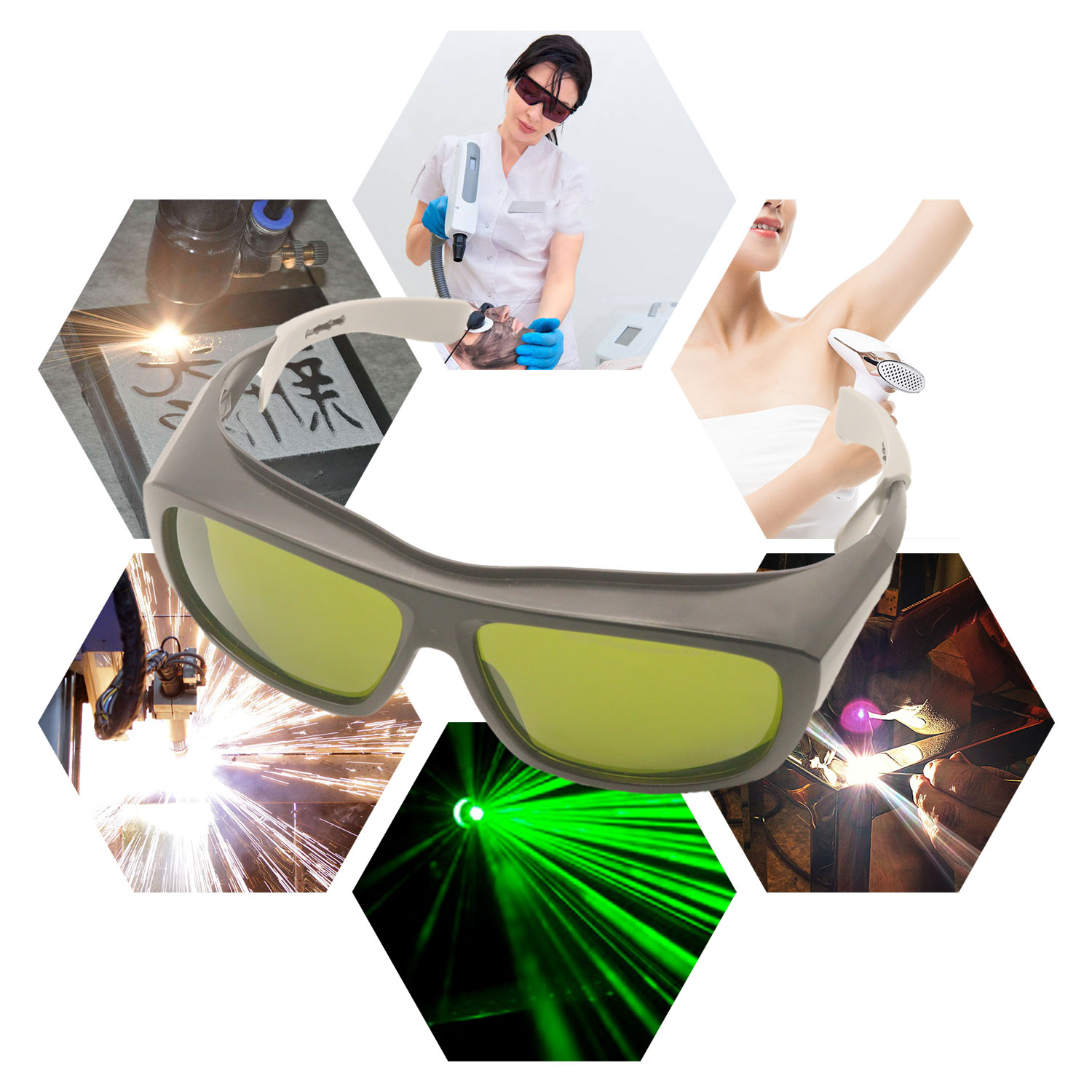 Gafas protectoras láser para d - Industrial Laser Glasses reseña y precio