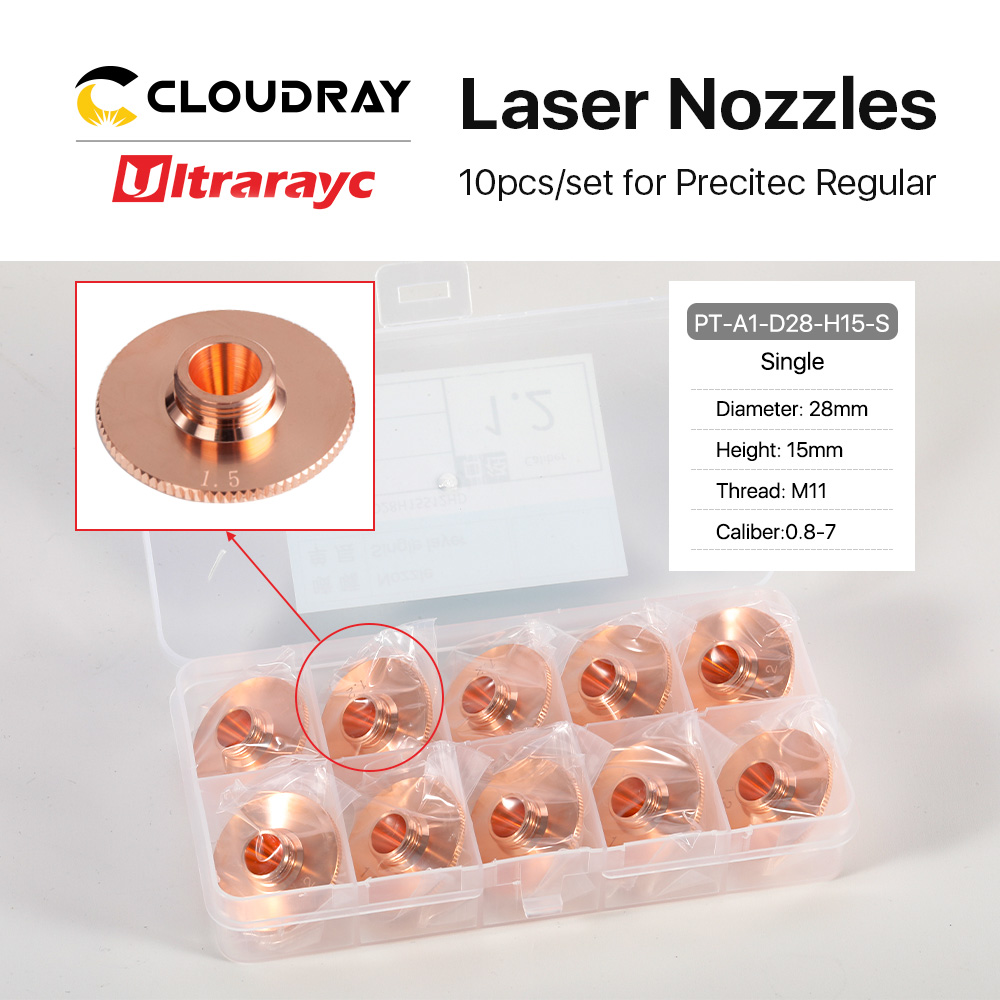 Ultrarayc 10 unids/set boquill - Metal Laser Cutter Head reseña y precio