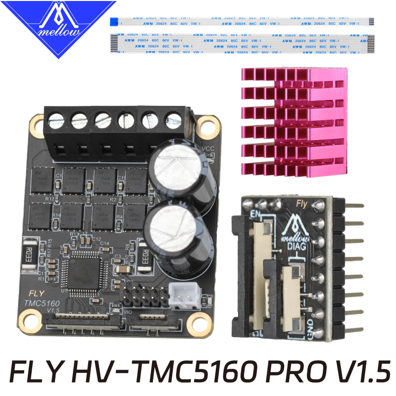 Mellow Fly 24V/48V HV TMC5160  - Stepper Driver Cnc reseña y precio