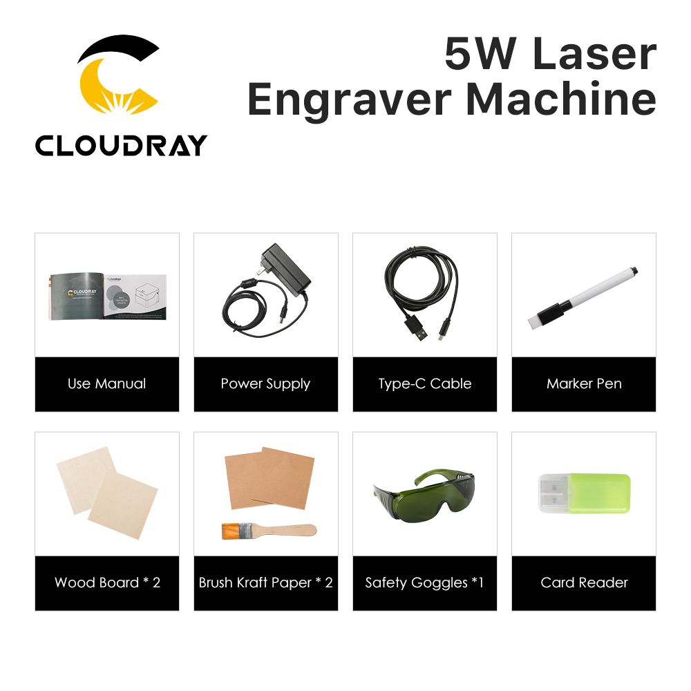 Grabador Láser Cloudray BM1, I - Industrial Laser Equipment reseña y precio