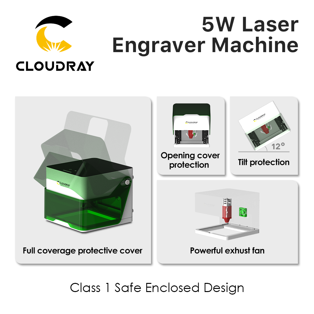 Grabador Láser Cloudray BM1, I - Industrial Laser Equipment reseña y precio