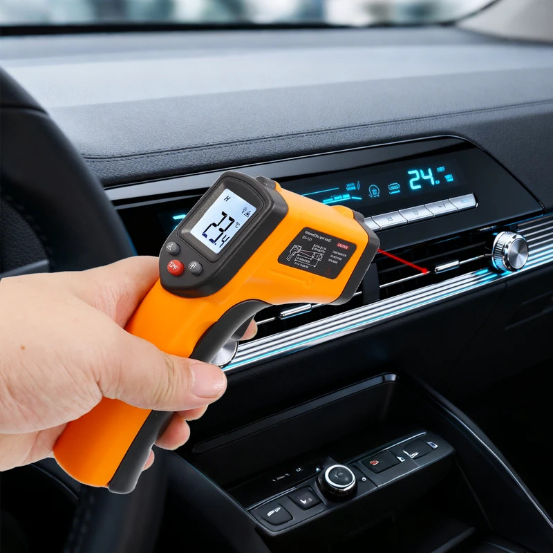 Termómetro Infrarrojo de Mano, - Industrial Laser Thermometer Gun reseña y precio