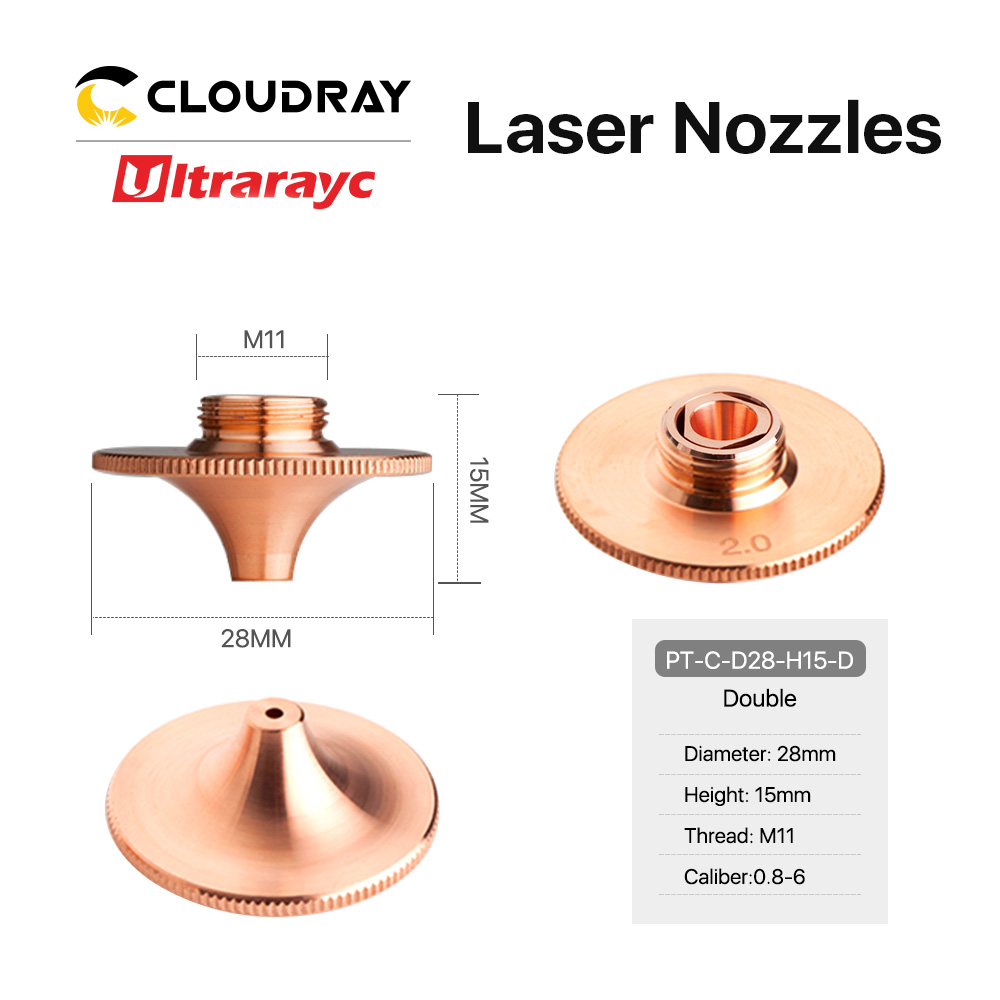 Boquillas láser Ultrarayc 10 U - Metal Laser Cutter Head reseña y precio