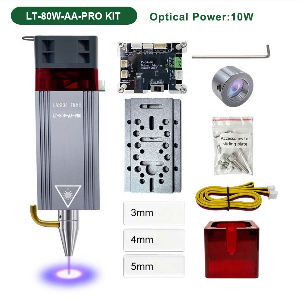 LASER TREE módulo láser con ca - Metal Laser Cutter Head reseña y precio